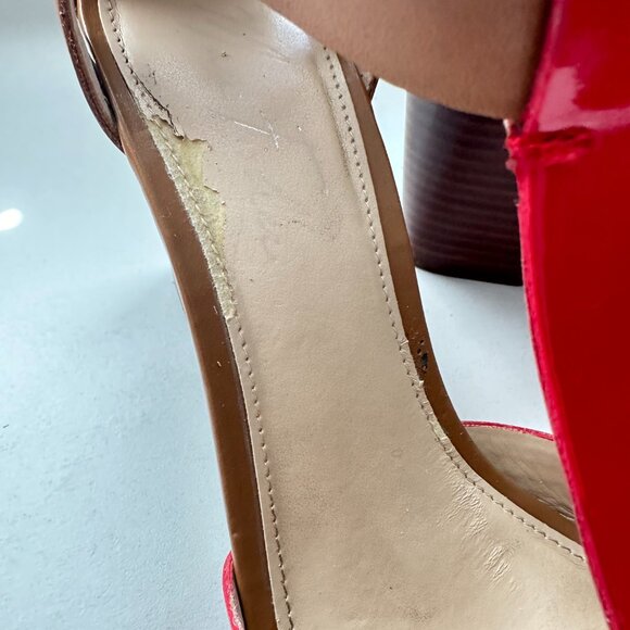 Marc Fisher Bulan Brown Multi Leather Heels Size 9.5 M With Box - Picture 10 of 12